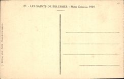 CPA Les Saints de Solesmes Mater Dolorosa 1496