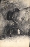 CPA Vallorbe Interieur de la Grotte 
