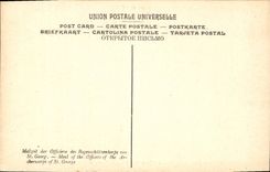 CPA Frans Hals Repas des officiers du Corps des Archers de Saint Georges Stedelijk Museum Haarlem 