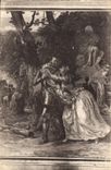CPA Pau le Chateau Tapissserie Gobelins XVIII siecle les Adreux de Gabrielle d'Estree 