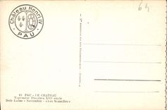 CPA Pau le Chateau Tapissserie Flandres XVI siecle Mois Lucas Novembre les Semailles