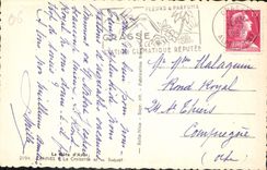 CPA La Cote d'Azur Cannes la Croisette et Suquet 