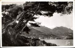 CPA Menton Alpes Mmes Le Massif des Alpes vu du Cap Martin 