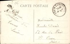 CPA Cannes Couche du Soleil sur l'Esterel 