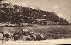 CPA Nice Le Mont Boron et le Chateau de l'Anglais 