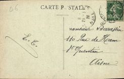CPA Nice Un coin du Mont Boron 