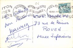 CPA Menton La Vieille ville 