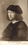 CPA Andrea Del Sarto Portail de Jeune Homme Musee Conde Chantilly 