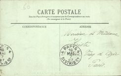 CPA Chateau de Chantilly vue generale prise du Chateau d'Enghien 