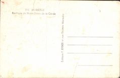 CPA Marseille Basilique de Notre Dame de la Garde 