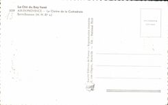 CPA La Cite du Roy Rene Aix en provence le Cloitre de la Cathedrale Saint Souveur M H XI S 