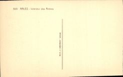 CPA Arles Interieur des Arenes 