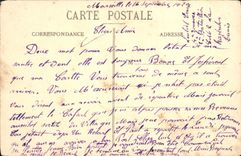 CPA Marseille Eglise des reformes et Monument des Mobiles 