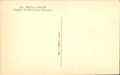 CPA Arles sur Rhone Chapelle St Honorat des Alyscamps 