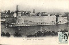 CPA Marseille le Fort Saint Jean 