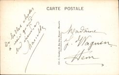 CPA Marseille le Palais Longchamp les Jardins 