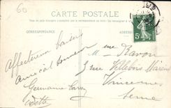 CPA Chantilly le Chateau Facade Nord Est 