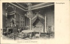 CPA Compiegne Chambre a Coucher de l'Empereur 
