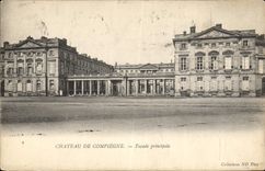 CPA Chateau de Compiegne Facade principale 