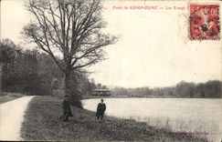 CPA Foret de Compiegne Les Etangs 