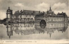 CPA Chantilly Le Chateau facade sud ouest 