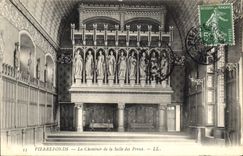 CPA Pierrefonds La Cheminee de la Salle des Preux 