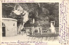 CPA Grotte de Notre Dame de Lourdes 