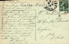 CPA Palais de Compiegne Facade principale 