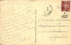 CPA Tarbes Place de Verdun au fond l'Hotel Moderne