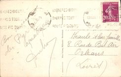 CPA Les Pyrenees Route du Col d'Aspin le Plateau de Payolle et le Pic du Midi 