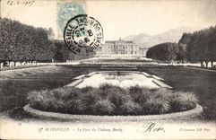 CPA Marseille Le Parc du Chateau Borely 