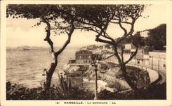 CPA Marseille La Corniche 