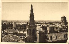 CPA La Douce France Arles Bouches du Rhone Panorama Theatre Antique 