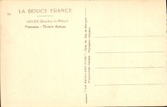 CPA La Douce France Arles Bouches du Rhone Panorama Theatre Antique 