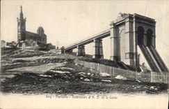 CPA Marseille Ascenseurs et N D de la Garde 