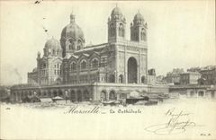 CPA Marseille La Cathedrale 