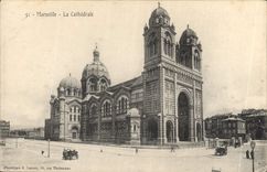 CPA Marseille La Cathedrale 