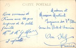 CPA Marseille Place Castellane et la Fontaine Cantini