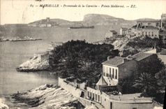 CPA Marseille Promenade de la Corniche Pointe Maldorme 