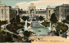 CPA Marseille Palais Longchamp 