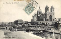 CPA Marseille La Cathedrale 