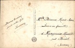 CPA Bonne fete Femme Fleurs