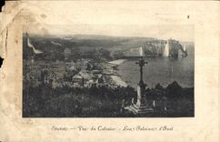 CPA Etretat Vue du Calvaire 