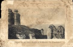 CPA Etretat le Fort Frefosse et la Chambre des Demoisselles 