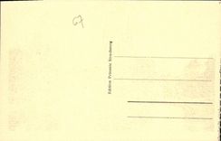 CPA Strasbourg l'Eglise St Paul et Pont de l'Universite 