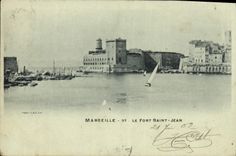 CPA Marseille le Fort Saint Jean 