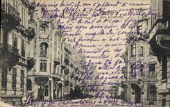 CPA Strasbourg Rue Manteuffel 