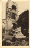 CPA Arles sur Phone Jardin Public Statue de Niobee 
