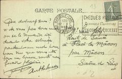 CPA Marseille Monument des Mobiles et l'Eglise des Reformes 