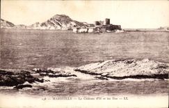 CPA Marseille Le Chateau d'If et les Iles 